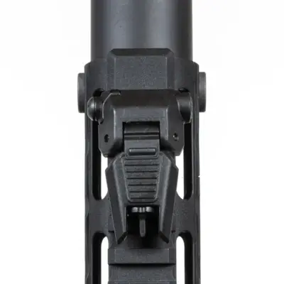 asgbox.pl - Pistolet maszynowy ASG Specna Arms SA-FX02 FLEX™ HAL ETU Czarny z pomarańczowym urządzeniem wylotowym