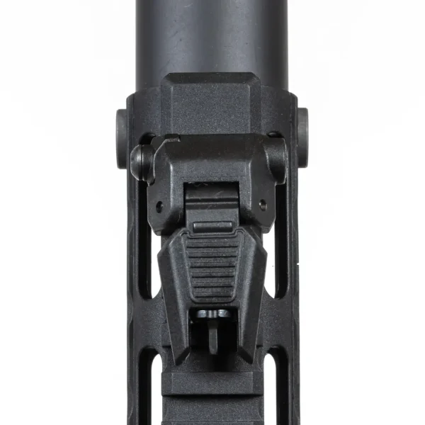 asgbox.pl - Pistolet maszynowy ASG Specna Arms SA-FX02 FLEX™ HAL ETU Czarny z pomarańczowym urządzeniem wylotowym