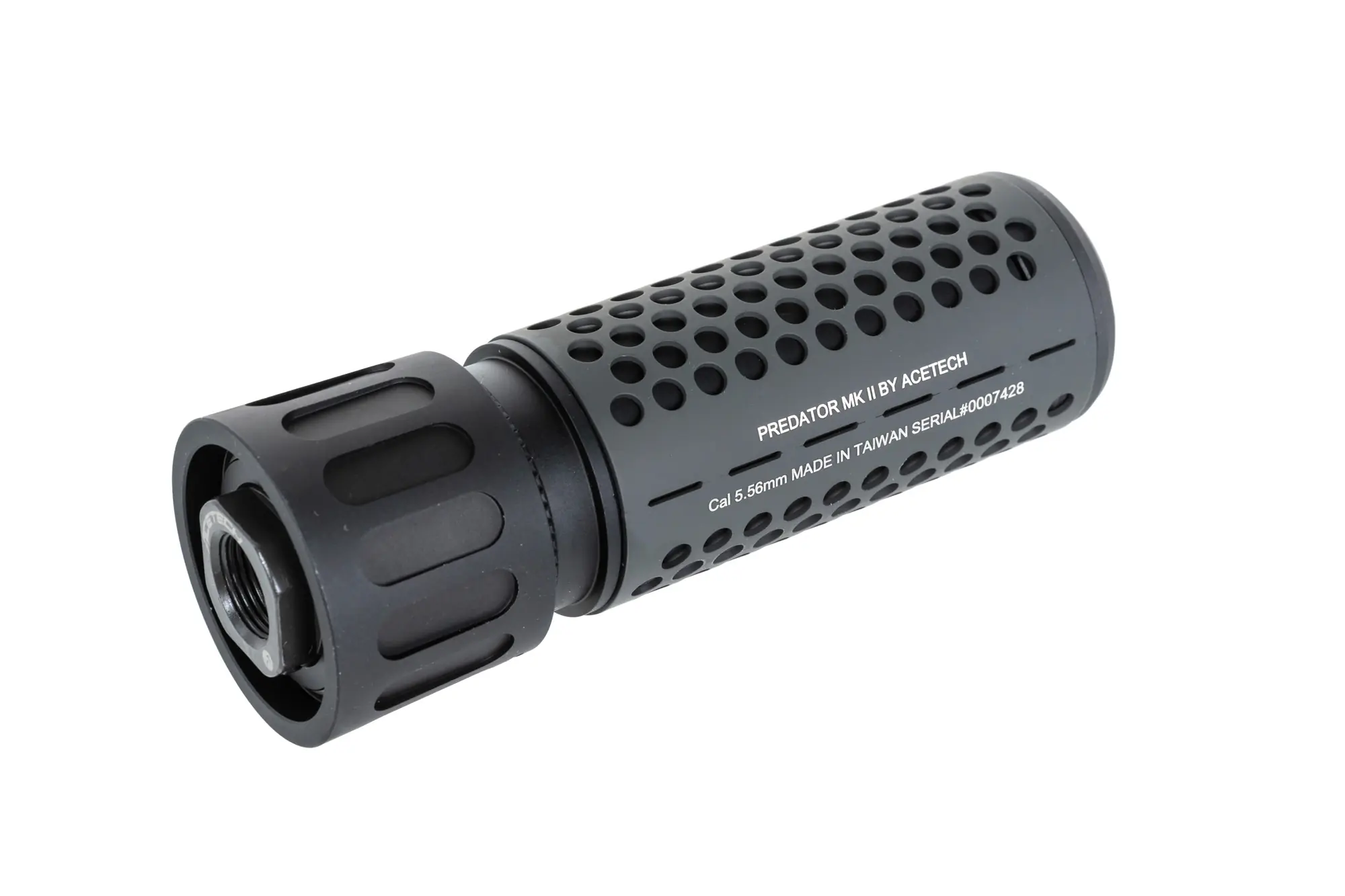 Zestaw Acetech tłumik płomienia MKII QD + tłumik dźwięku Predator MKII QD + Tracer Brighter R Czarny OD-G-ACE-09-048051-00 asgbox.pl asgbox.pl - Zestaw Acetech tłumik płomienia MKII QD + tłumik dźwięku Predator MKII QD + Tracer Brighter R Czarny