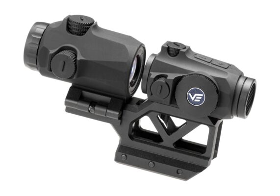 Vector Optics Maverick Mini 1x20 RDS with 3x22 Magnifier and One Piece Mount Black
