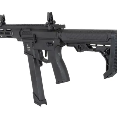 Alternative view of Pistolet maszynowy ASG Specna Arms SA-FX01 FLEX™ HAL ETU Czarny z pomarańczowym urządzeniem wylotowym