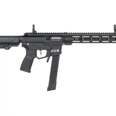 Alternative view of Pistolet maszynowy ASG Specna Arms SA-FX02 FLEX™ HAL ETU Czarny z pomarańczowym urządzeniem wylotowym