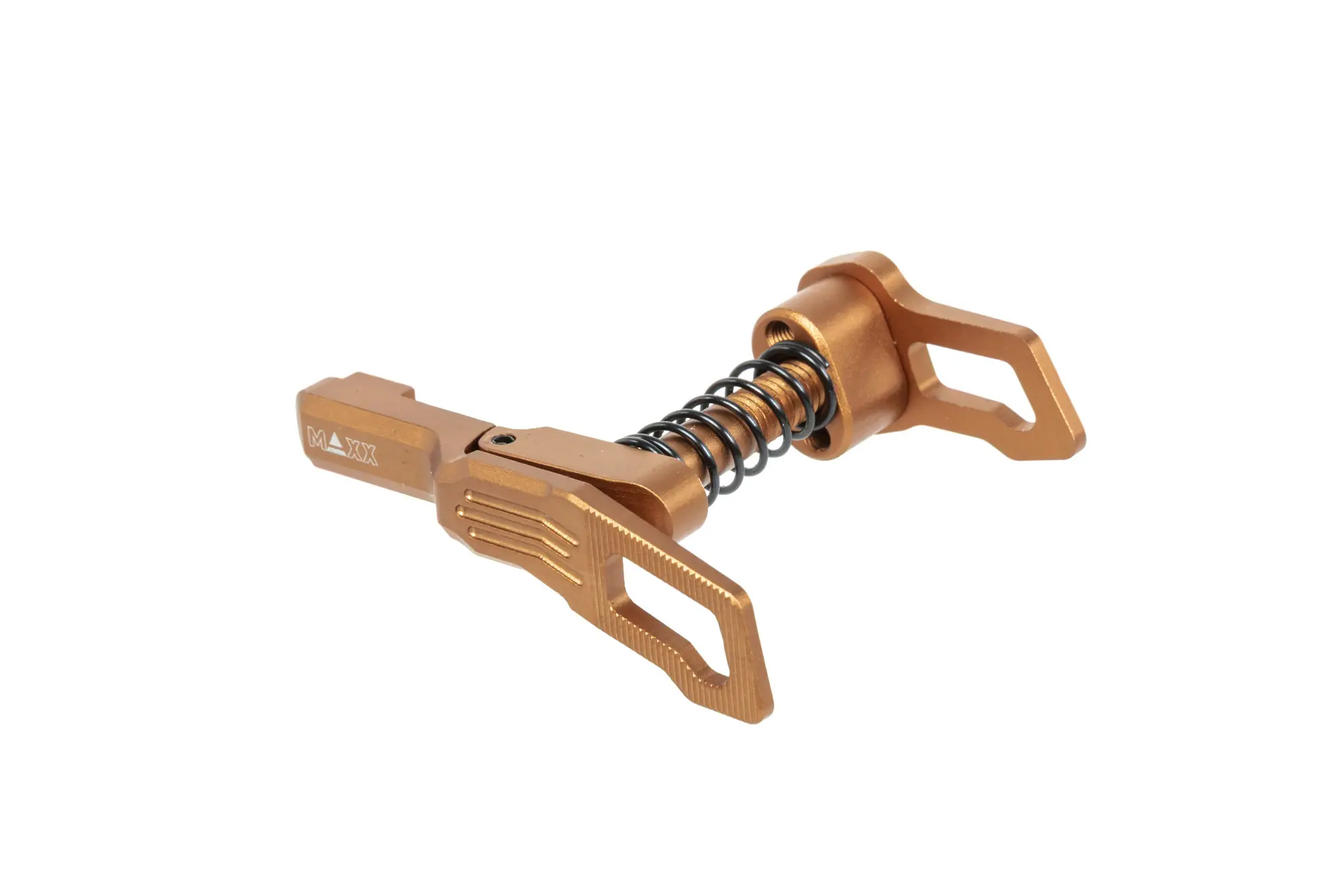 Aluminiowy zwalniacz magazynka Maxx Model Advanced typu B do replik MTW M4 Flat Dark Earth OD-G-MXM-09-047219-00 asgbox.pl asgbox.pl - Aluminiowy zwalniacz magazynka Maxx Model Advanced typu B do replik MTW M4 Flat Dark Earth