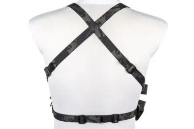 asgbox.pl - Minimalistyczna kamizelka typu Chest Rig Wosport VE-108 MC Black