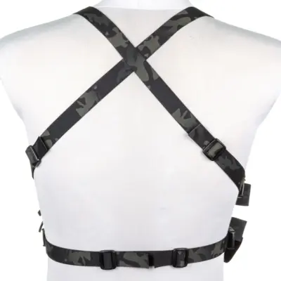 asgbox.pl - Minimalistyczna kamizelka typu Chest Rig Wosport VE-108 MC Black