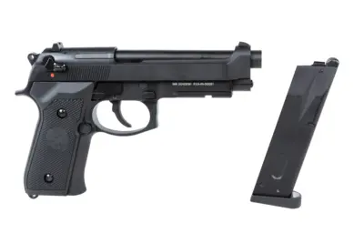 asgbox.pl - Pistolet ASG Nuprol Raven R9 Green Gas Czarny