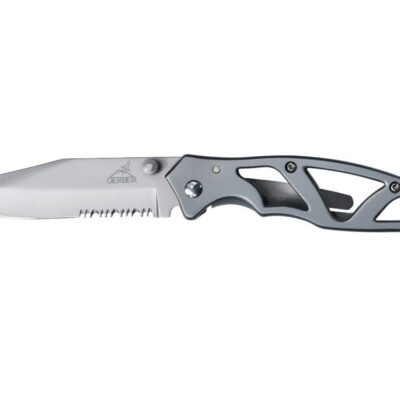 Alternative view of Paraframe II Serrated Folding Knife