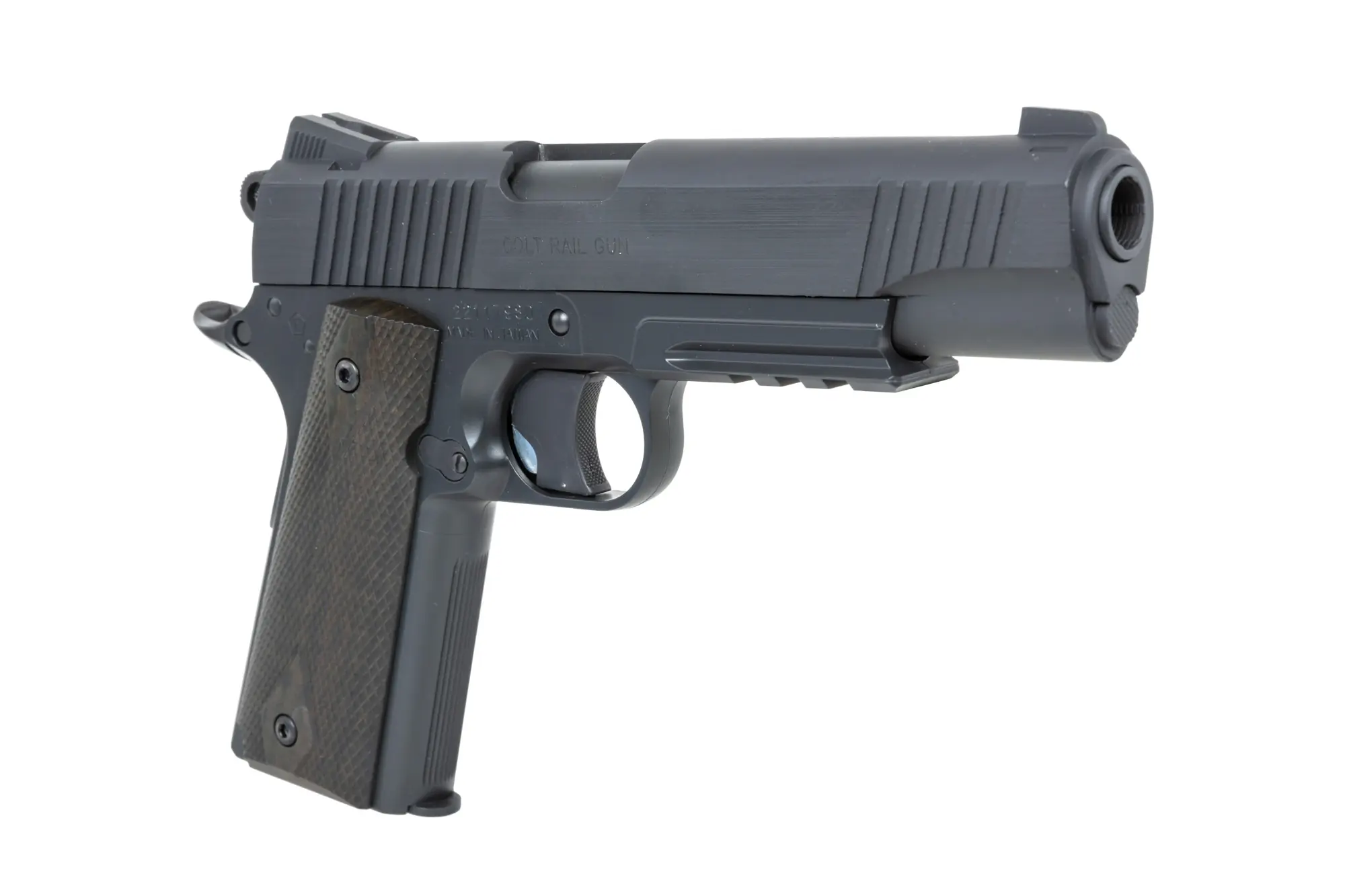 Pistolet ASG Cybergun Colt Rail NBB CO2 OD-G-CYB-02-046860-00 asgbox.pl asgbox.pl - Pistolet ASG Cybergun Colt Rail NBB CO2