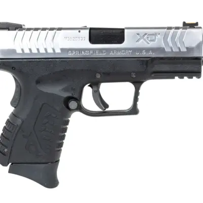 asgbox.pl - Pistolet ASG Cybergun x Springfield XDM 3.8" Compact Czarno-srebrny