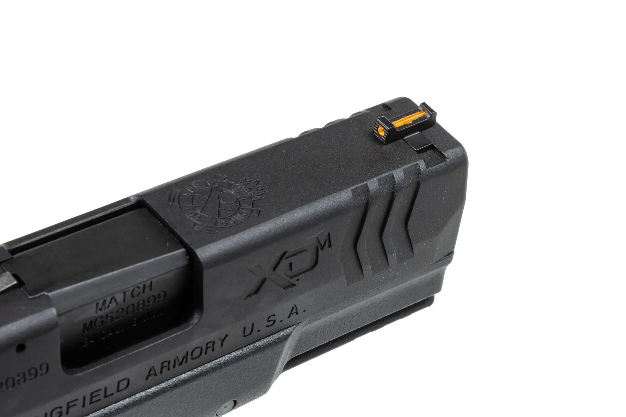 Pistolet ASG Cybergun x Springfield XDM 3.8" Compact Czarny OD-G-CYB-02-046862-00 asgbox.pl Pistolet ASG Cybergun x Springfield XDM 3.8" Compact Czarny - obrazek 2