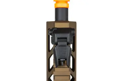 Karabinek ASG Specna Arms RRA SA-E24 HAL ETU™ Chaos Bronze z pomarańczowym urządzeniem wylotowym - obrazek 2