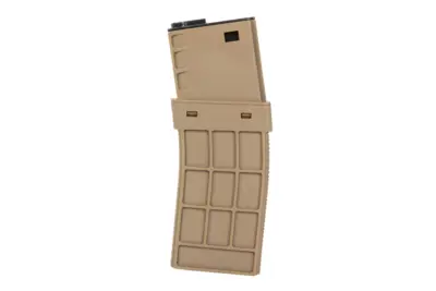 asgbox.pl - Magazynek Mid-Cap 220 kulek CYMA do replik M4/M16 M102 Tan