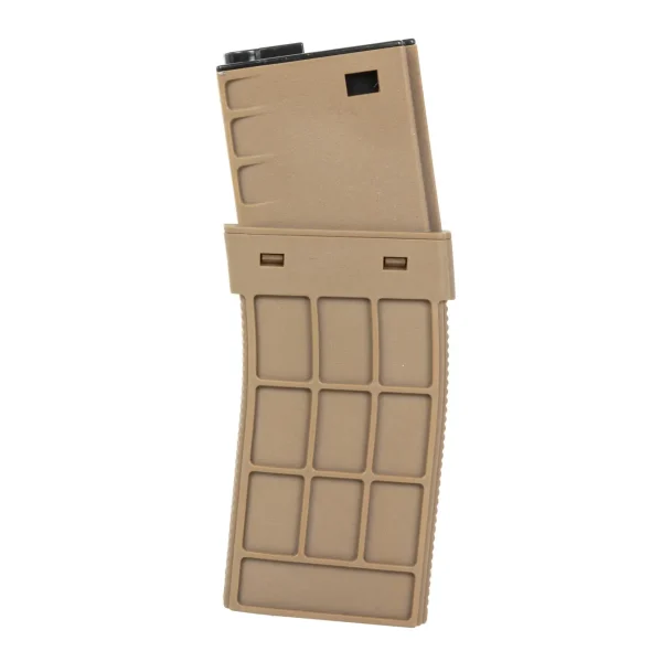asgbox.pl - Magazynek Mid-Cap 220 kulek CYMA do replik M4/M16 M102 Tan