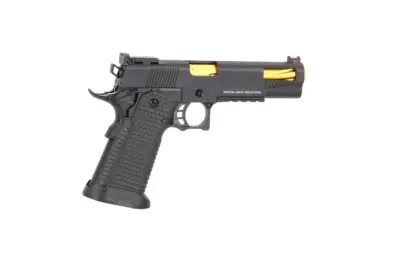 Specna Arms Hi-Capa SA-VGP07 VAPOR Pistolet GBB - Czarno-Złoty - obrazek 2