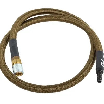 asgbox.pl - Wąż HPA EPeS Mk. IV S&F z oplotem 80 cm Oliwkowy