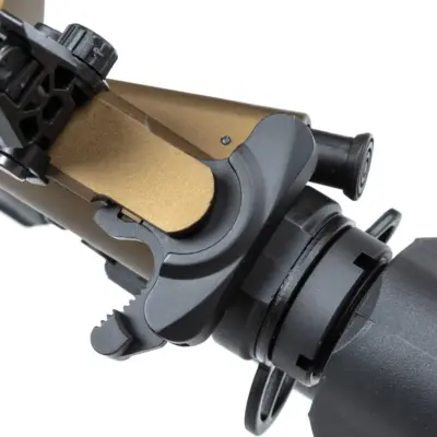 asgbox.pl - Karabinek ASG Specna Arms RRA SA-E25 HAL ETU™ Chaos Bronze z pomarańczowym urządzeniem wylotowym