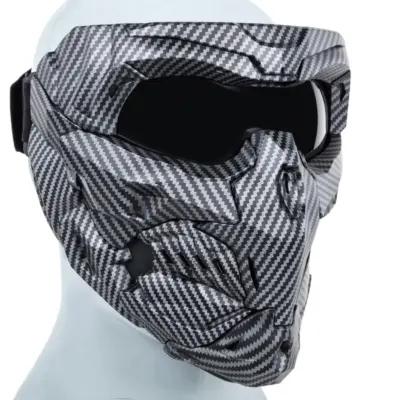 Alternative view of Zestaw 2 w 1 Maska Wosport Doomsday MA-150 Carbon Fiber