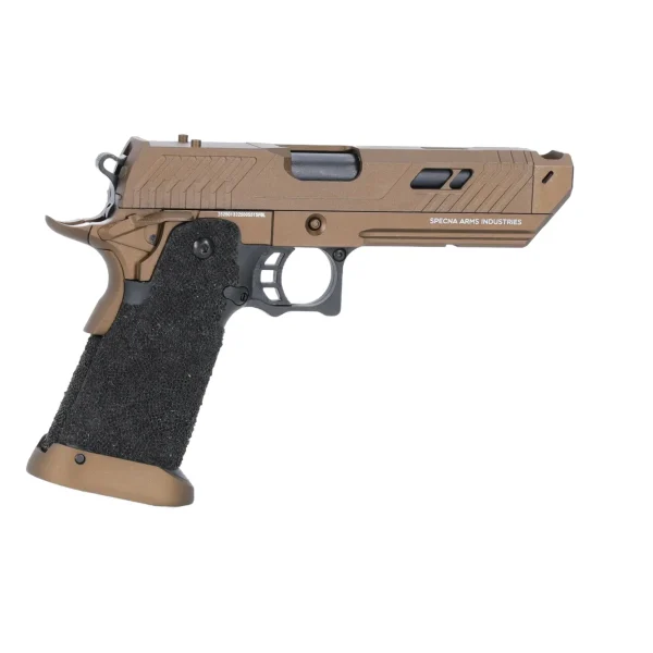 asgbox.pl - Specna Arms Hi-Capa SA-VGP21 VAPOR Pistolet GBB (Optics Ready) - Brązowy