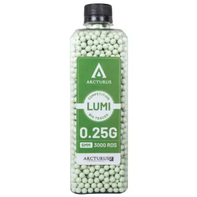 asgbox.pl - Kulki Arcturus RS® LUMI BIO TRACER Match Grade 0.25g 3000 sztuk butelka