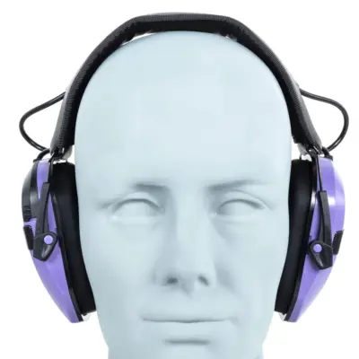 asgbox.pl - Aktywne ochronniki słuchu Wosport HD-21 Fioletowe