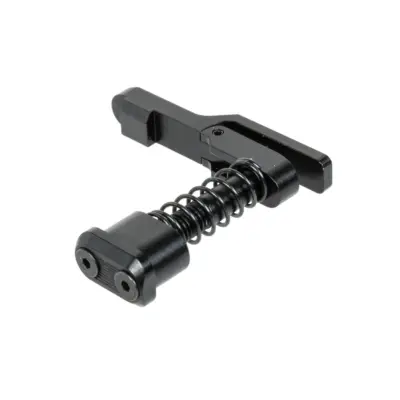 Alternative view of Aluminiowy zwalniacz magazynka Maxx Model Advanced typu C do replik MTW M4 Czarny