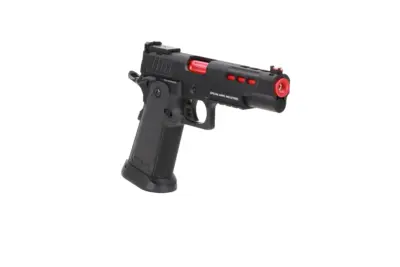 Specna Arms Hi-Capa SA-VGP12 VAPOR Pistolet GBB - Czarno-Czerwony - obrazek 2