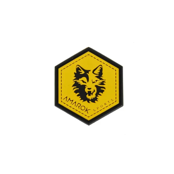 asgbox.pl - Mała naszywka AMAROK Żółta