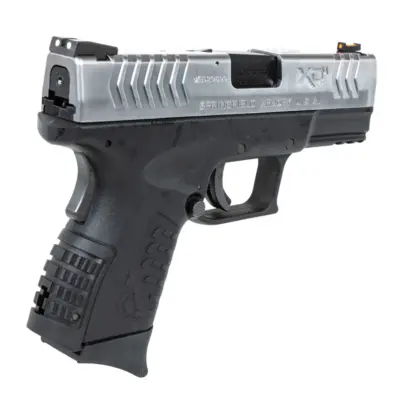 Alternative view of Pistolet ASG Cybergun x Springfield XDM 3.8" Compact Czarno-srebrny