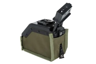 Magazynek box 1500 kulek Specna Arms do replik SA-249 Oliwkowy - obrazek 2