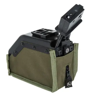 Alternative view of Magazynek box 1500 kulek Specna Arms do replik SA-249 Oliwkowy