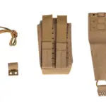 asgbox.pl - Ładownica Wosport na magazynki typu M4/M16 MG-128 Coyote Brown
