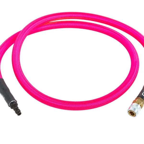 asgbox.pl - Wąż HPA EPeS S&F Mk.III z oplotem 115 cm Różowy