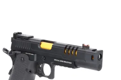 Specna Arms Hi-Capa SA-VGP23 VAPOR Pistolet GBB - Czarno-Złoty - obrazek 3