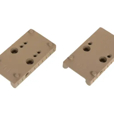 Alternative view of Płytki montażowe Cybergun Canik TP9 z rączką przeładowania FDE