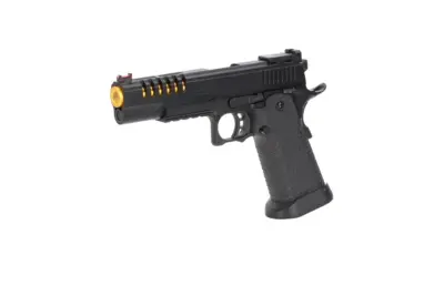 Specna Arms Hi-Capa SA-VGP25 VAPOR Pistolet GBB - Czarno-Złoty - obrazek 2