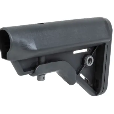 asgbox.pl - Regulowana kolba taktyczna Specna Arms do replik M4/M16 Czarna