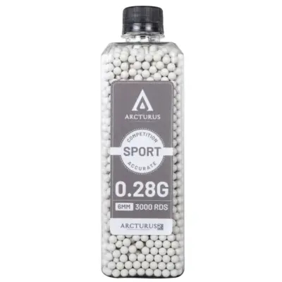 asgbox.pl - Kulki Arcturus RS® SPORT Match Grade 0.28g 3000 sztuk butelka