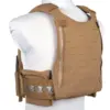 Kamizelka taktyczna typu Plate Carrier Wosport VE-75 Coyote Brown OD-G-WSP-18-048075-00 asgbox.pl
