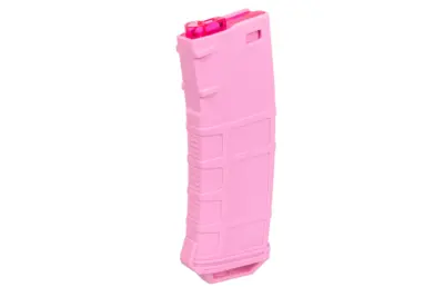 asgbox.pl - Magazynek mid-cap 250 kulek AMAROK Typ B do replik M4/M16 Różowy