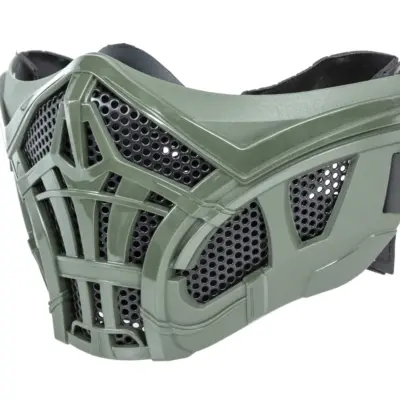 asgbox.pl - Maska Nuprol Mesh Lower Face Shield V7 Oliwkowa