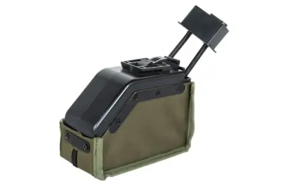 Magazynek box 1500 kulek Specna Arms do replik SA-249 Oliwkowy - obrazek 3