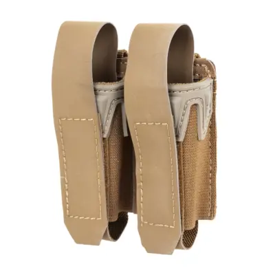 asgbox.pl - Podwójna ładownica Wosport na magazynki pistoletowe MG-126 Coyote Brown