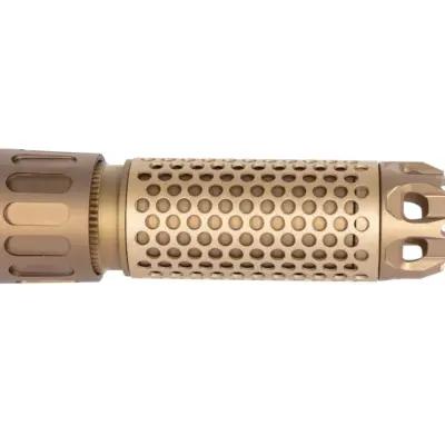 asgbox.pl - Zestaw Acetech tłumik płomienia MKIII QD + tłumik dźwięku Predator MKIII QD + Tracer Blaster MS Tan