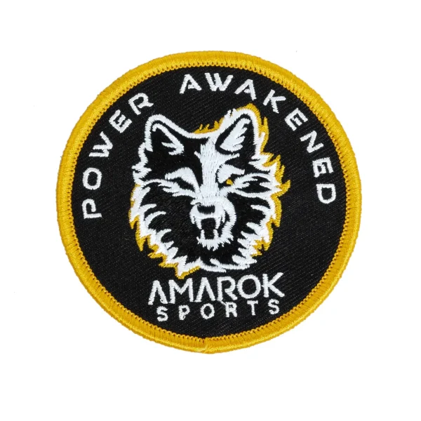 asgbox.pl - Duża naszywka AMAROK Czarna
