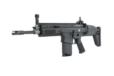 Karabinek szturmowy ASG Cybergun x FN HERSTAL SCAR-H z walizką transportową Czarny - obrazek 2