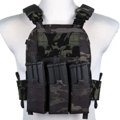 Alternative view of Kamizelka taktyczna typu Plate Carrier Wosport VE-75 MC Black