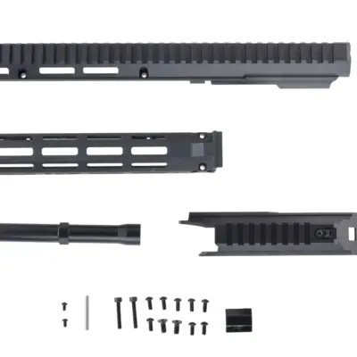 asgbox.pl - Zestaw łoża 5KU z pokrywą komory zamkowej 5KU-368 Czarny