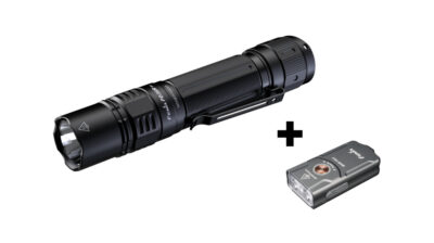 LED Flashlight Fenix PD36R PRO  plus  E03R V2.0