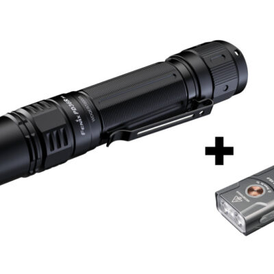 LED Flashlight Fenix PD36R PRO  plus  E03R V2.0