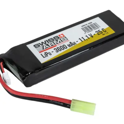 asgbox.pl - Akumulator Li-Po Swiss Arms 3600 mAh 25 C 11.1V Mini Tamiya